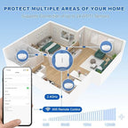 Smart Water Leak Detector for Home 5 Pack, Driping Leakage Flood Detectors - Image 5