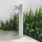 304 Stainless Steel Cylindrical Vertical Garden Water Column with Hose Stand ,Outdoor Anti-Freeze Faucet Column Watering Fountain Irrigation Post,Yard Water Dispenser Hydrant Floor Mount Water Tap - Image 2