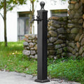 Outdoor Vintage Column Faucet, Freestanding Hose Holder, Vertical Garden Water Column, Yard Hydrant for Washing Cars and Watering(114cm/44.9in) by Unknown