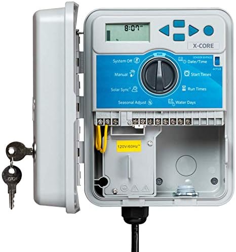 Hunter X-Core 4 Zone Sprinkler Timer, Indoor/Outdoor Sprinkler Controller - Image 3
