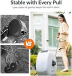 Giraffe Tools Ground-Mounted Retractable Garden Hose Reel,1/2" x 100FT - Image 5