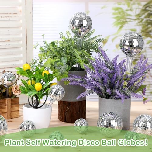 Novabright 6 Pcs Plant Self Watering Disco Ball Globes - Image 5