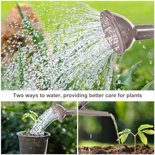 Toddmomy 2000Ml Plastic Watering can with Long Spout Garden Watering can for Indoor and Outdoor Plants Garden Tool - Image 2