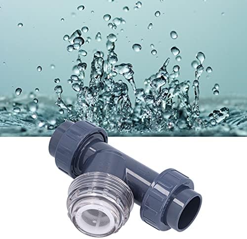 Pipe Filter Y Type Strainer 40mm PVC for Water Treatment and Chemical Industry - Filters Particles Larger Than 0.85 mm - Low Resistance Design for Fast Stream Speed. - Image 2