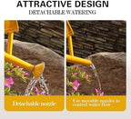 1.5 Gallon Metal Watering Can for Outdoor Plants, Watering Can, Yellow - Image 5