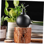Black Watering Can 500ml Xmas Stainless Steel for Flowers and Plants - Image 5