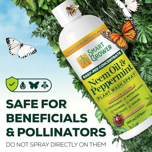 Neem Oil Spray for Plants with Peppermint Oil. Indoor & Outdoor Plant Use - Image 7