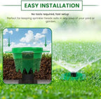 12-Pack Sprinkler Head Protectors - Sprinkler Head Guards for Lawn - Image 3