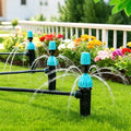 Portable Quick Connect Drip Irrigation System with Adjustable Sprinkler Nozzles for Garden, Lawn, and Plant Watering - Efficient Watering Solution for Home and Outdoor Use by Unknown