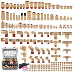 200 Pcs Brass DOT Air Brake Line & Compression Fittings Kit by Ailbiuko
