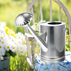 FAVOMOTO Galvanized Iron Watering Can 5l Thick Vintage Sprinkling Pot for Indoor Outdoor Plant Watering with Long Spout Household Garden Use - Image 5