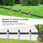 Tioncy 4 Pack Metal Lawn Sprinkler for Yard Garden Hose Sprinkler on Spike Base with Sprinklers Stake 360 Degree Adjustable Grass Water Nozzle for Grass Patio Irrigation Nurseries Greenhouse - Image 5