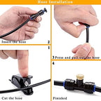 Outdoor Misting Cooling System with Pump Kit, 49.2FT(15M) Misting Line - Image 6