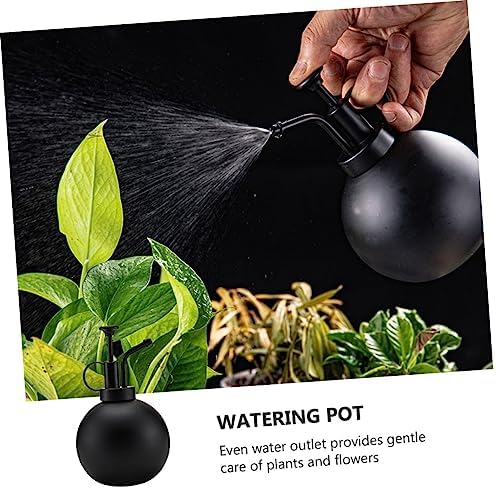 Black Stainless Steel Watering Can 500ml for Flowers and Plants Xmas - Image 4