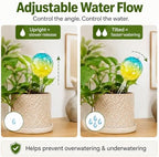 Plant Watering Globes, Gradient Color Glass 9 oz Self Watering Globes - Image 6