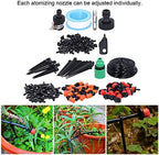 Drip Irrigation Kit 98FT/30M Garden Watering System Automatic Irrigation Equipment Set with Distribution Tubing for Greenhouse Lawn - Image 3