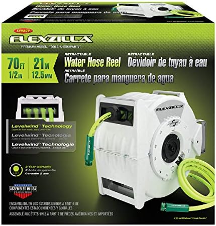 Flexzilla Pro Retractable Water Hose Reel, 1/2" x 70' - L8340FZ - Image 2