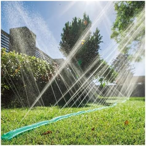 Sprinkler Soaker Hose Drip Hose Sprinkler Set Garden Lawn Watering Irrigation Spray Hose for Garden Lawn Irrigation System(4.5m) - Image 4