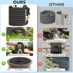 75 ft Expandable Garden Hose - Superior Strength 3750D - 3 -Layer Latex Core Garden HoseS - Expanding Water hoses - Extra Strong Brass Connectors/Storage Bag - Image 6