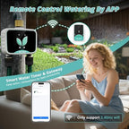 QUOBAS WiFi Water Timer for Garden Hose, 2 Zone Brass Smart Sprinkler Timer - Image 2
