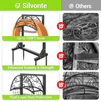 Garden Hose Holder, Rustproof Water Hose Reel for Outside - Image 5