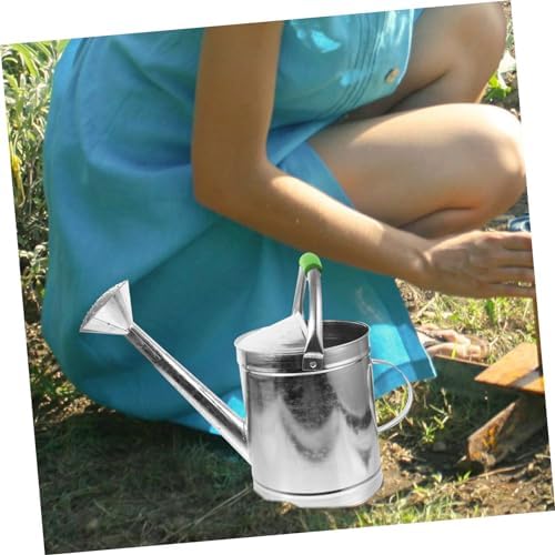 Xmas Vintage Stainless Steel 5l Watering Can for Garden Plants - Image 7