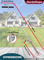 SturdyShape Soil Probe Sampler Kit (40 Inch) - Image 4