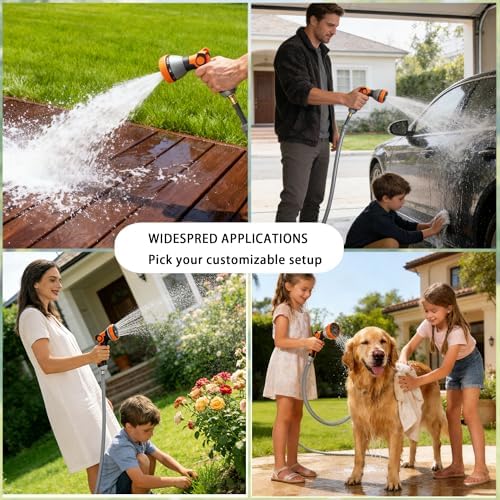 1/2 inch 100FT Retractable Garden Hose Reel Tool - Image 5