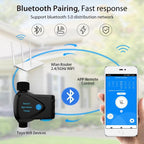 Smart WiFi Garden Hose Water Timer - 1 Outlet, Drip Irrigation System, Sprinkler Controller, No Hub Required, Manual/Timer/Quantitative Control - Image 3