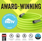 Flexzilla Garden Hose 5/8 in. x 25 ft., Lightweight All-Weather Water Hose, Durable and Flexible, Leak-Free Connections - Image 2