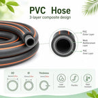 Custom Length Leak-Resistant Garden Irrigation Watering System - Efficient Watering Solution for Plants, Lawns & Flower Beds - Adjustable & Easy to Install - Image 4