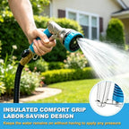 FANHAO Metal Garden Hose Nozzle Heavy Duty, 8 Spray Patterns, High Pressure - Image 6
