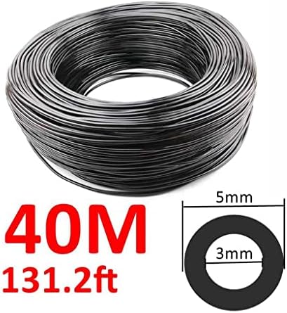 Micro Irrigation Hose, PVC Micro Drip Irrigation Garden Watering Hose 1/8 inch 3/5mm 10m-100m for Plants Flower(40M) - Image 2