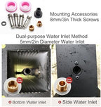 Freestanding Solar Light Water Column - Frost-Free Outdoor Faucet & Hose Stand - Floor Mount Water Tap Spigot - Stylish Garden Decor & Illuminated Water Feature - Image 5