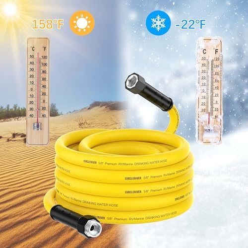 RV Drinking Water Hose 100FT, 5/8" Fresh Water Hose - Image 5