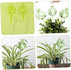 Happyyami 4pcs Cactus Shape Glass Watering Globe for Potted Plants - Image 4