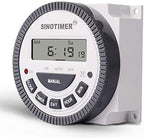 TM619 Timer Switch Digital LCD Power Timer Switch Weekly Programmable Thinner Model 16A 1NO+1NC (TM619-3 24V) - Image 2