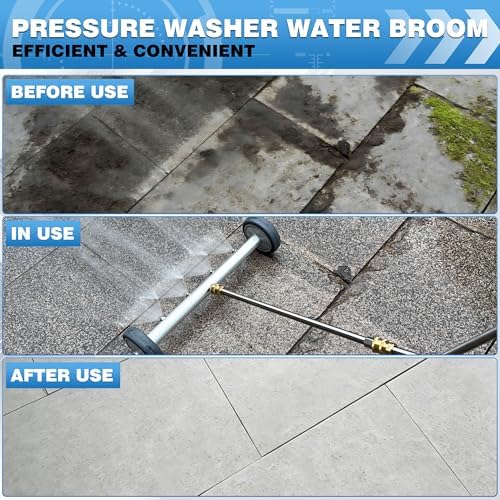 M MINGLE Pressure Washer Water Broom, 13 Inch, 4000 PSI - Image 2