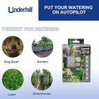 Underhill AquaVision Digital Hose Timer, Dual Zone Automatic Garden Water Timer with LCD Display, Programmable Irrigation Controller for Sprinklers, Drip Systems & Garden Hose Faucets - Image 4