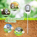 YAMRON 4-in-1 Soil Moisture Meter Digital Plant for Indoor ＆ Outdoor Plants - Image 4