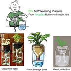 20m Self Watering Capillary Wick Cord Vacation Plant Sitter, for DIY Self-Watering Planter Pot Automatic Water Wicking Hydroponic - Image 4