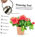 Stainless Steel Long Spout Watering Can Ergonomic Garden Tool for Use for Flower Plant Irrigation Durable Design for Effortless Watering - Image 7