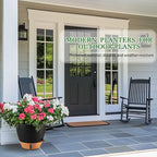 8/10/12 Inch Self Watering Pots for Indoor Outdoor Plants - Image 4