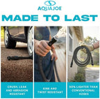 Aqua Joe AJFJ025-58-XT1 New and Improved - Aqua Joe 25-Ft x 5/8-Inch FiberJacket Garden Hose - Image 3