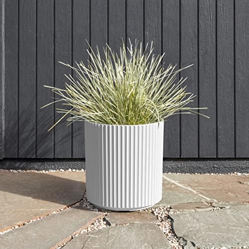 Veradek Demi Series Planter - Large Round Outdoor Planter - Image 6