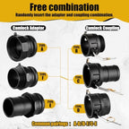 Pelopy 6 Pcs 3 Inch Black Cam Lock Fittings Kit - Image 5