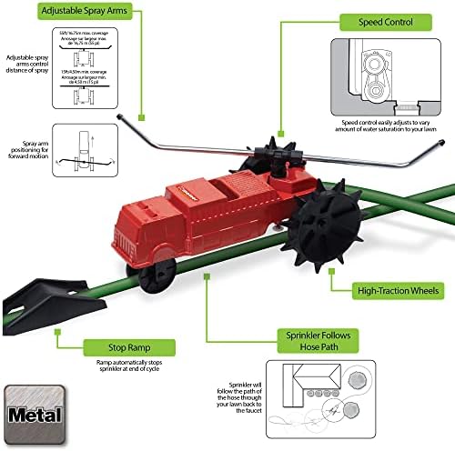 Melnor 65193AMZ Traveling Sprinkler with QuickConnects - Image 3