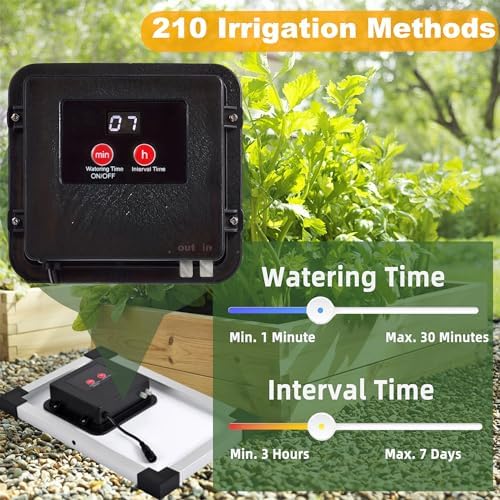 RISINGUP Solar Drip Irrigation System for 30 Potted Plants - Image 4