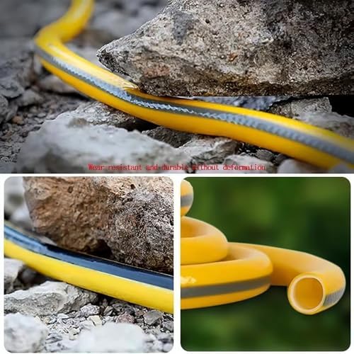 1/2" Diameter Flexible Rubber Water Hose, 5M 10M 15M 20M 30M Heavy Duty Garden Tubing, Leakproof Wear Resistant All-Weather Outdoor Watering Pipe, 1 Piece(30m) - Image 3