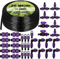Tondiamo 500', 16 Mil 5/8" Drip Tape Kit with Fittings, 6" Spacing by Tondiamo